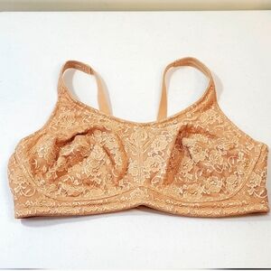 Breezies Lace Wireless Bra 44C